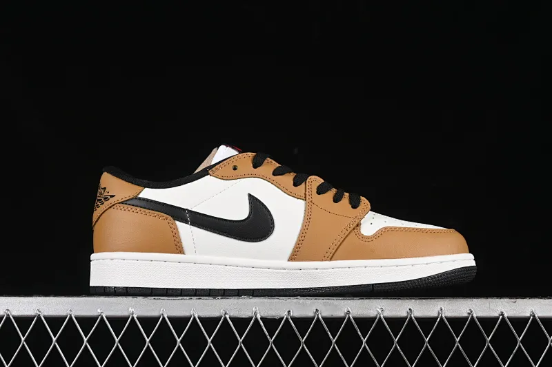 All categories Air Jordan Jordan series basketball shoes Air Jordan 1 Low Air Jordan 1 Low OG AJ1 Joe 1 black brown low-top cultural basketball shoes CZ0790-107